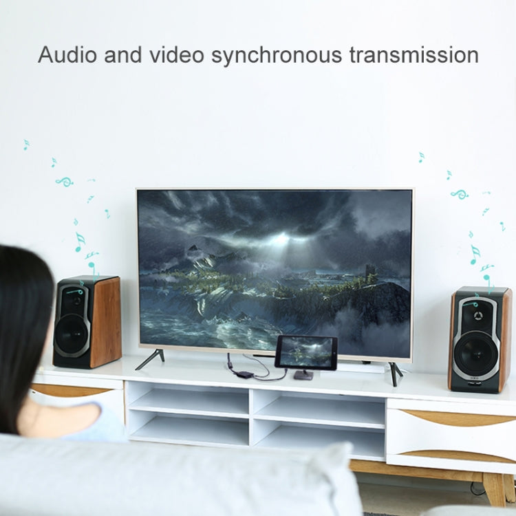 V178A USB-C / Type-C to USB 3.0 x 3 + USB-C / Type-C + HDMI + Audio Port + SD / TF Card Reader Multi-function HUB Adapter