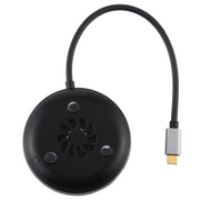 USB-C / Type-C to USB 3.0 x 3 + USB-C / Type-C + HDMI + RJ45 + SD / TF Card Reader Multi-function HUB Adapter