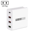 WLX-A6 4 Ports Quick Charging USB Travel Charger Power Adapter, US Plug - USB Charger by PMC TechLife | Online Shopping South Africa | PMC TechLife | Buy Now Pay Later Mobicred