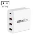 WLX-A6 4 Ports Quick Charging USB Travel Charger Power Adapter, EU Plug - USB Charger by PMC TechLife | Online Shopping South Africa | PMC TechLife | Buy Now Pay Later Mobicred