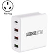 WLX-A6 4 Ports Quick Charging USB Travel Charger Power Adapter, AU Plug - USB Charger by PMC TechLife | Online Shopping South Africa | PMC TechLife | Buy Now Pay Later Mobicred
