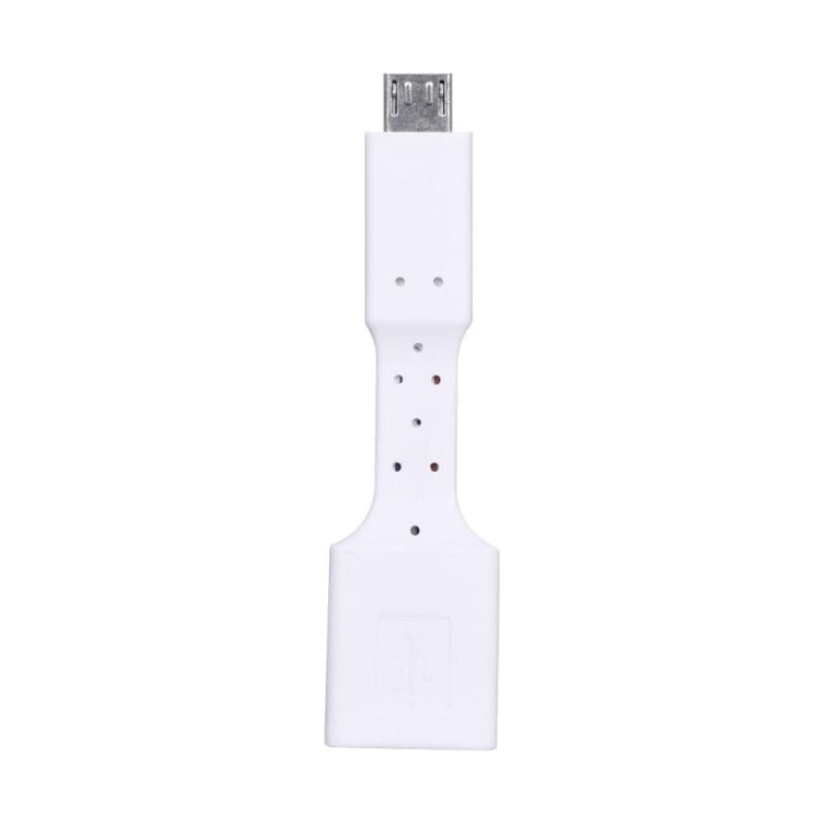 5 PCS Micro USB Male to USB 3.0 Female OTG Adapter (White)