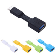 5 PCS USB-C / Type-C Male to USB 3.0 Female OTG Adapter (Black)