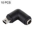 10 PCS Mini 5 Pin Male to 5521 Female Adapter - Plug Adaptor by PMC TechLife | Online Shopping South Africa | PMC TechLife | Buy Now Pay Later Mobicred