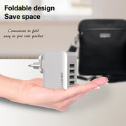 LDNIO A4403 4.4A 4 x USB Ports Smart Travel Charger, EU Plug