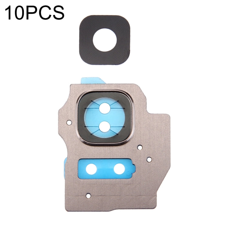 For Galaxy S8+ / G955 10pcs Camera Lens Cover (Gold)