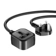 Yesido MC28 UK Plug to Universal Plug Power Extension Cable, Length: 2m - Plug Adaptor by Yesido | Online Shopping South Africa | PMC TechLife | Buy Now Pay Later Mobicred