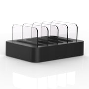 45W PD USB-C / Type-C + 18W PD USB-C / Type-C + 18W QC 3.0 USB + USB Ports Smart Charger with Detachable Bezel, UK Plug
