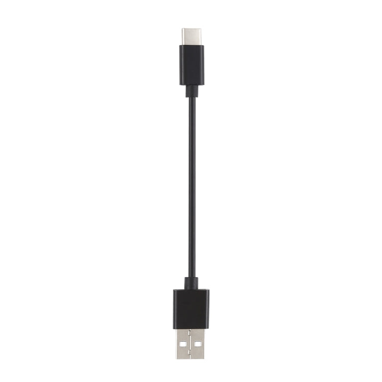 USB to USB-C / Type-C Charging & Sync Data Cable, Cable Length: 14cm(Black)