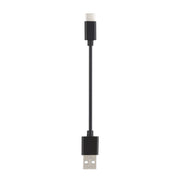 USB to USB-C / Type-C Charging & Sync Data Cable, Cable Length: 14cm(Black)