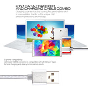Knit Texture USB to USB-C / Type-C Data Sync Charging Cable, Cable Length: 3m, 3A Total Output, 2A Transfer Data(Silver)