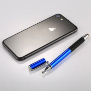 Universal 2 in 1 Multifunction Round Thin Tip Capacitive Touch Screen Stylus Pen, For iPhone, iPad, Samsung, and Other Capacitive Touch Screen Smartphones or Tablet PC(Dark Blue)