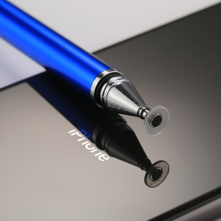 Universal 2 in 1 Multifunction Round Thin Tip Capacitive Touch Screen Stylus Pen, For iPhone, iPad, Samsung, and Other Capacitive Touch Screen Smartphones or Tablet PC(Dark Blue)