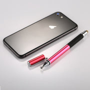 Universal 2 in 1 Multifunction Round Thin Tip Capacitive Touch Screen Stylus Pen, For iPhone, iPad, Samsung, and Other Capacitive Touch Screen Smartphones or Tablet PC(Magenta)
