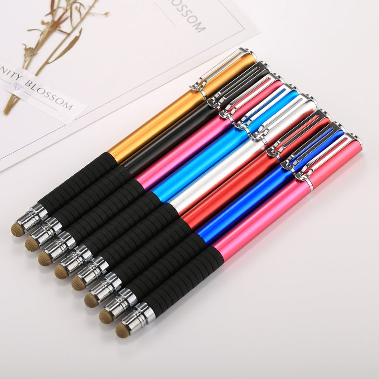 Universal 2 in 1 Multifunction Round Thin Tip Capacitive Touch Screen Stylus Pen, For iPhone, iPad, Samsung, and Other Capacitive Touch Screen Smartphones or Tablet PC(Blue)