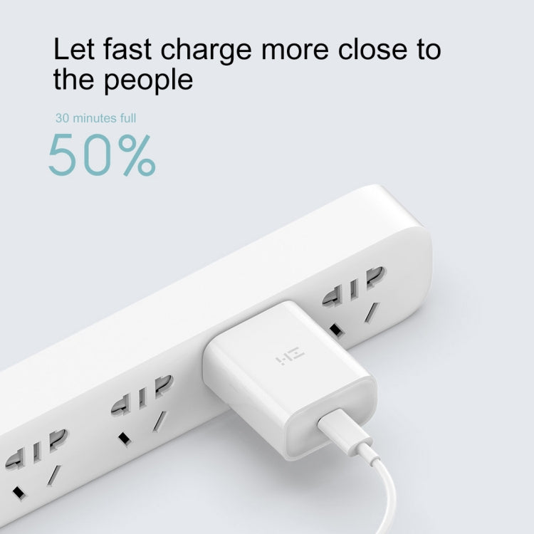 Original Xiaomi Youpin ZMI 20W Type-C / USB-C Quick Charger Power Adapter, US Plug(White)