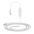 OTG-Y-03 USB 2.0 Male to Micro USB Male + USB Female OTG Charging Data Cable for Android Phones / Tablets with OTG Function, with Switch, Length: 1.1m(White) - Micro USB Cable by PMC Jewellery | Online Shopping South Africa | PMC Jewellery | Buy Now Pay Later Mobicred