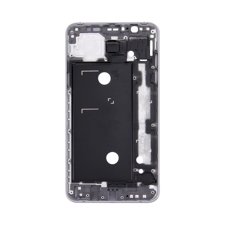 For Galaxy J7 (2016) / J710 Front Housing LCD Frame Bezel Plate (Grey)