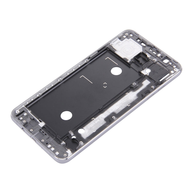 For Galaxy J7 (2016) / J710 Front Housing LCD Frame Bezel Plate (Grey)