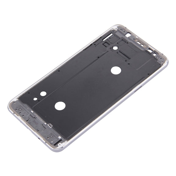 For Galaxy J7 (2016) / J710 Front Housing LCD Frame Bezel Plate (Grey)