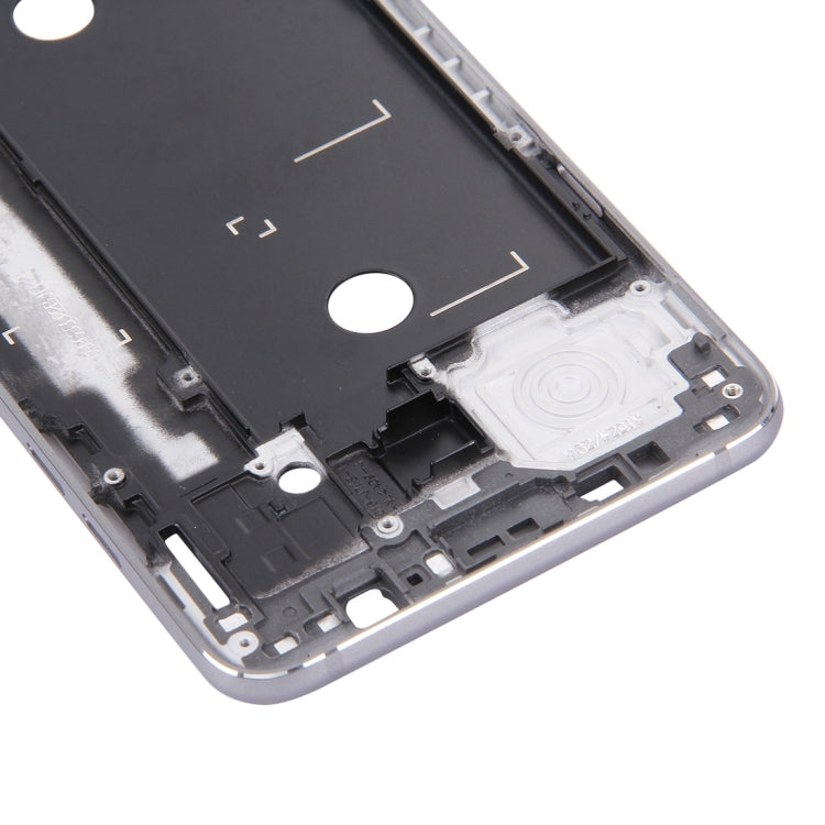 For Galaxy J7 (2016) / J710 Front Housing LCD Frame Bezel Plate (Grey)