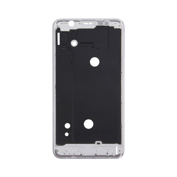 For Galaxy J7 (2016) / J710 Front Housing LCD Frame Bezel Plate (Silver)