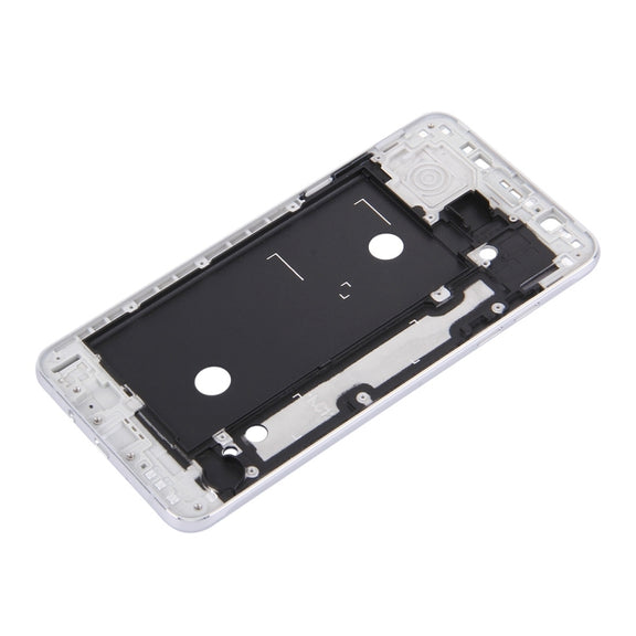 For Galaxy J7 (2016) / J710 Front Housing LCD Frame Bezel Plate (Silver)