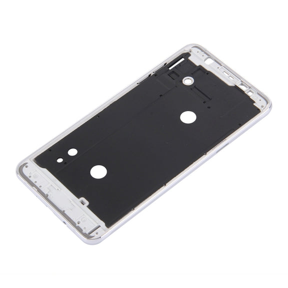 For Galaxy J7 (2016) / J710 Front Housing LCD Frame Bezel Plate (Silver)