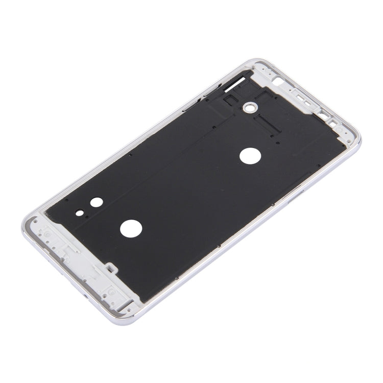 For Galaxy J7 (2016) / J710 Front Housing LCD Frame Bezel Plate (Silver)