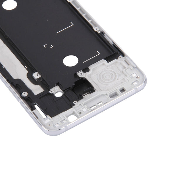 For Galaxy J7 (2016) / J710 Front Housing LCD Frame Bezel Plate (Silver)