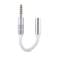 ZS0021 4.4mm Male to 2.5mm Female Balance Adapter Cable (Silver) - Headset Accessories by PMC TechLife | Online Shopping South Africa | PMC TechLife | Buy Now Pay Later Mobicred