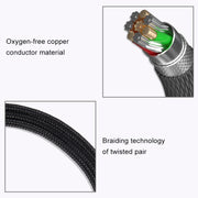 ZS0161 3.5mm Headphone Audio Cable for HyperX Cloud MIX / Cloud Alpha(Black)