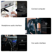 ZS0161 3.5mm Headphone Audio Cable for HyperX Cloud MIX / Cloud Alpha(Black)