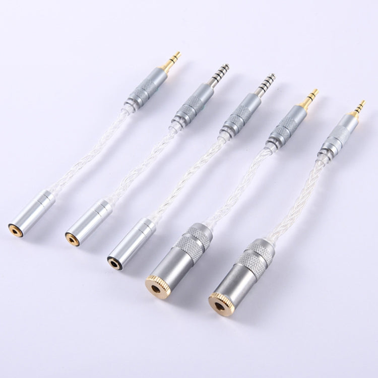 ZS0021 2.5mm Male to 4.4mm Female Balance Adapter Cable (Silver)