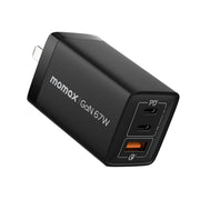 MOMAX UM30 PD 67W Fast Charger Power Adapter, CN Plug(Black)