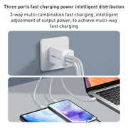 MOMAX UM30 PD 67W Fast Charger Power Adapter, CN Plug(Black)