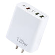 120W Dual PD Type-C + 3 x USB Multi Port Charger, US Plug - USB Charger by PMC TechLife | Online Shopping South Africa | PMC TechLife | Buy Now Pay Later Mobicred