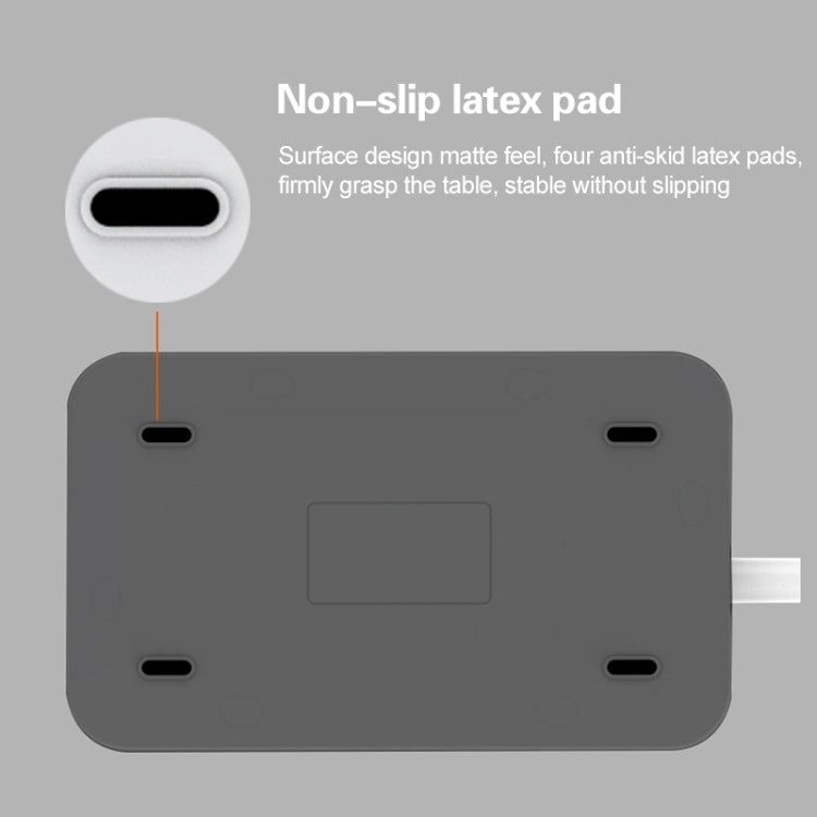 LDNIO SC3604 6 x USB Ports Multi-function Travel Home Office Socket, Cable Length: 2m, US Plug