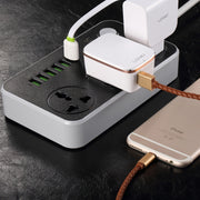 LDNIO SC3604 6 x USB Ports Multi-function Travel Home Office Socket, Cable Length: 2m, US Plug