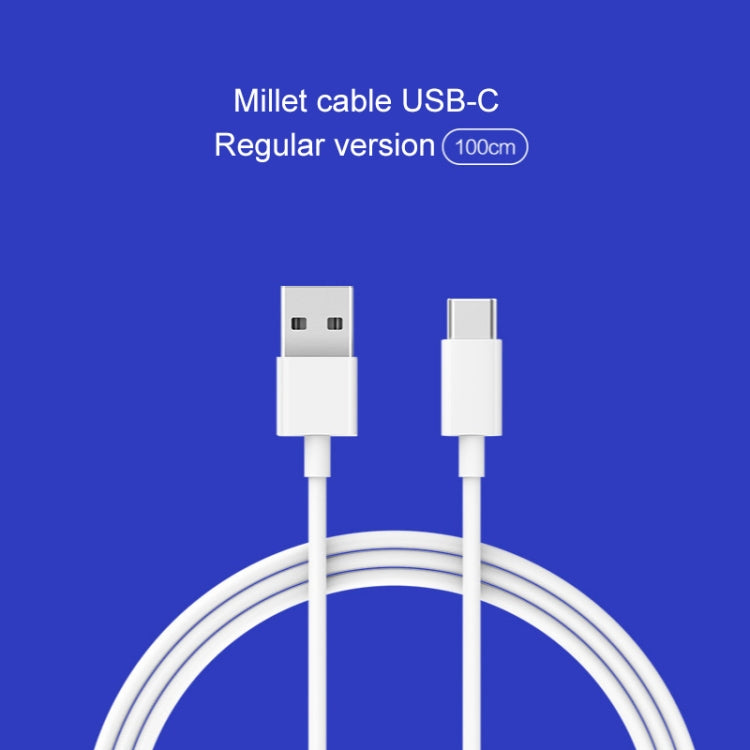 Original Xiaomi Youpin ZMI Type-C / USB-C Charging Cable, Regular Version, Length: 1m(Black)