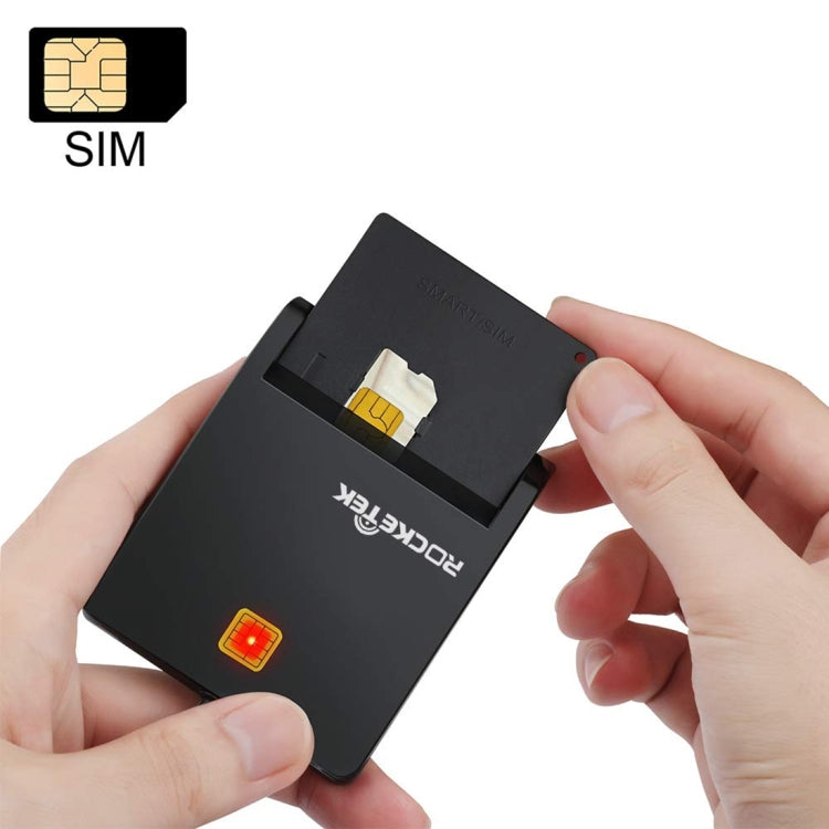 ROCKETEK SCR1-C CAC ID SIM Chip Smart Card Reader