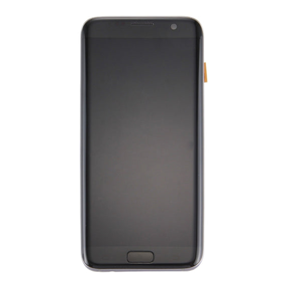 for Galaxy S7 Edge / G935A Digitizer Full Assembly with Frame & Charging Port Board & Volume Button & Power Button (Black)