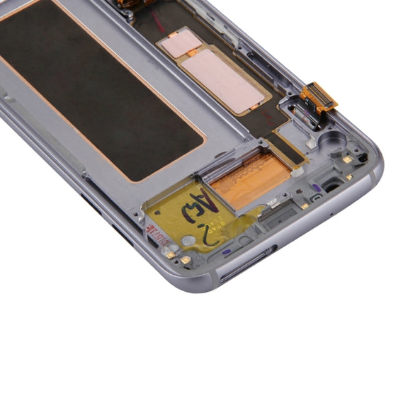 for Galaxy S7 Edge / G935A Digitizer Full Assembly with Frame & Charging Port Board & Volume Button & Power Button (Black)