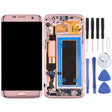 Original LCD Screen and Digitizer Full Assembly with Frame & Charging Port Board & Volume Button & Power Button for Galaxy S7 Edge / G935A(Pink) - Other Galaxy Parts by PMC TechLife | Online Shopping South Africa | PMC TechLife | Buy Now Pay Later Mobicred