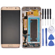 for Galaxy S7 Edge / G935A Original LCD Screen and Digitizer Full Assembly with Frame & Charging Port Board & Volume Button & Power Button(Gold) - free shipping - PMc TechLife - Order now!