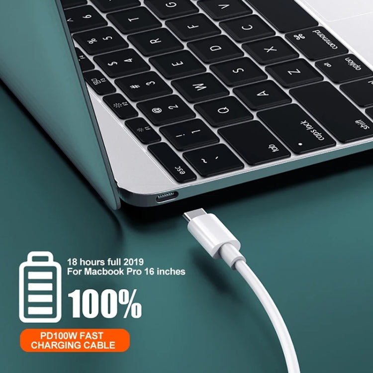 Original Xiaomi 6A USB-C / Type-C to USB-C / Type-C Fast Charging Data Cable, Length: 1m