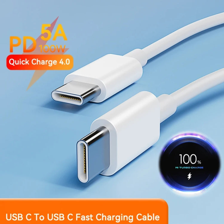 Original Xiaomi 5A USB-C / Type-C to USB-C / Type-C Fast Charging Data Cable, Length: 1.5m