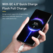 Original Xiaomi 5A USB-C / Type-C to USB-C / Type-C Fast Charging Data Cable, Length: 1.5m