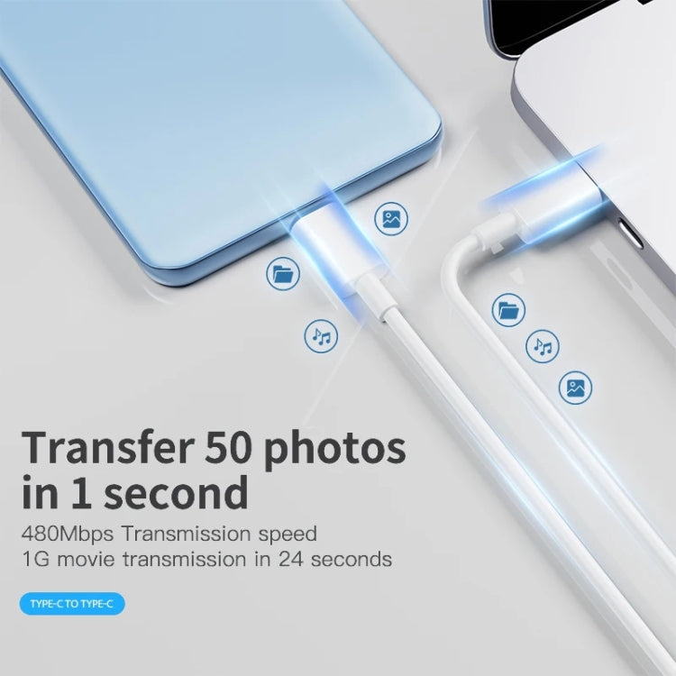 Original Xiaomi 5A USB-C / Type-C to USB-C / Type-C Fast Charging Data Cable, Length: 1.5m