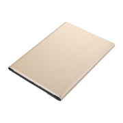 A830 Ultra-thin Detachable Bluetooth Keyboard Leather Tablet Case for Galaxy Tab S4 10.5 T830 / T835, with Holder(Gold)